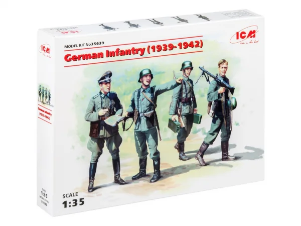 German Infantry (1939-1942) (4 figures)