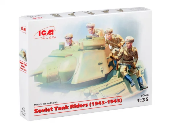 Soviet Tank Riders (1943-1945) (4 figures)