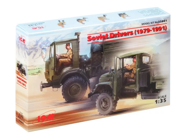 Soviet Drivers (1979-1991) with 2 Figures