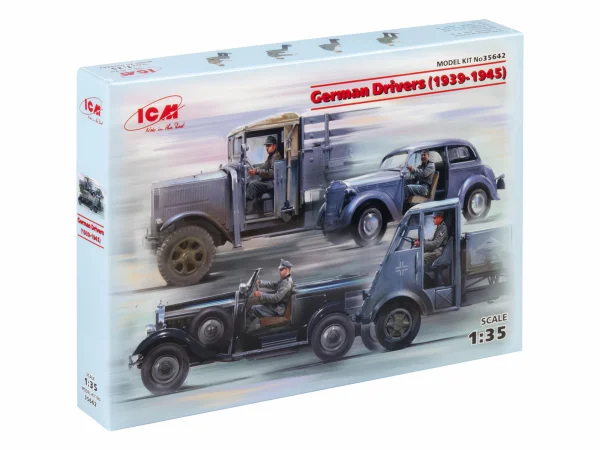 German Drivers (1939-1945) 4 Figures