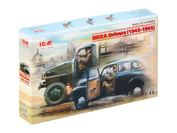 RKKA Drivers (1943-1945) with 2 Figures