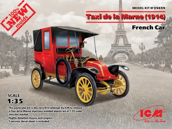 Taxi de la Marne (1914) - French Car