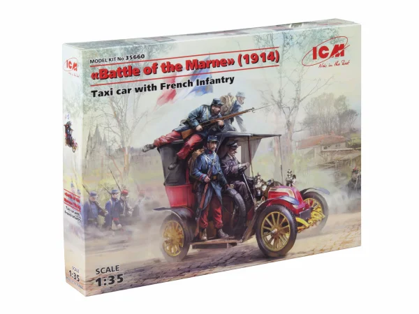 Battle of the Marne (1914) Taxi Car with French Infantry — image 16 of 18