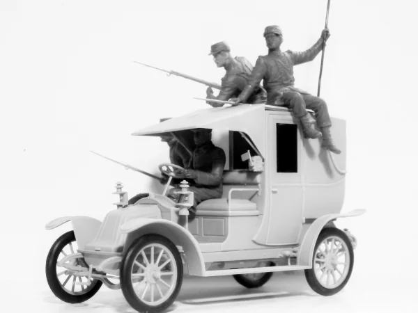 Battle of the Marne (1914) Taxi Car with French Infantry — image 15 of 18