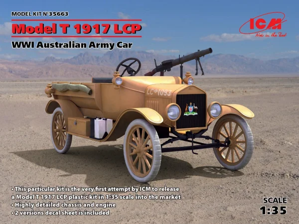 Model T 1917 LCP - WWI Australian Army Car