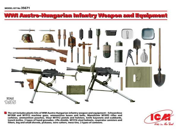 WWI Austro-Hungarian Infantry Weapon and Equipment