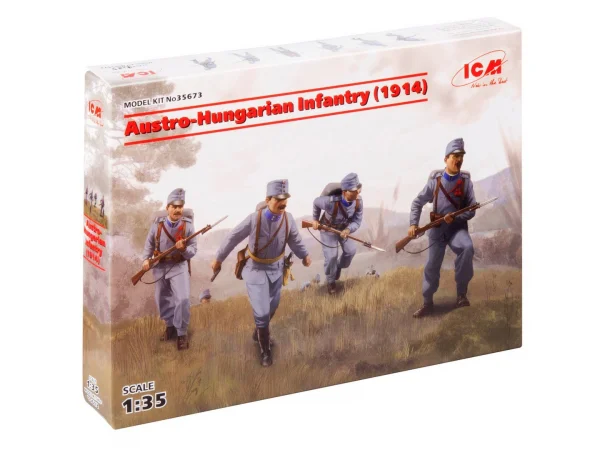 Austro-Hungarian Infantry (1914) (4 figures)