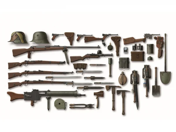 WWI German Infantry Weapon and Equipment
