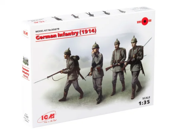 German Infantry (1914) (4 figures)