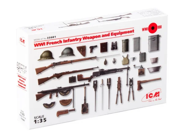 WWI French Infantry Weapon and Equipment