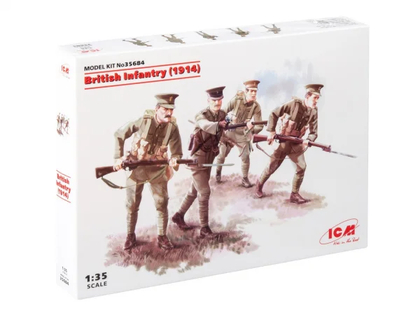 British Infantry (1914) (4 figures)