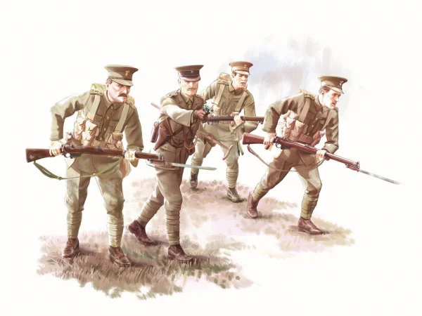 British Infantry (1914) (4 figures)