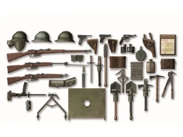 WWI Italian Infantry Weapon and Equipment