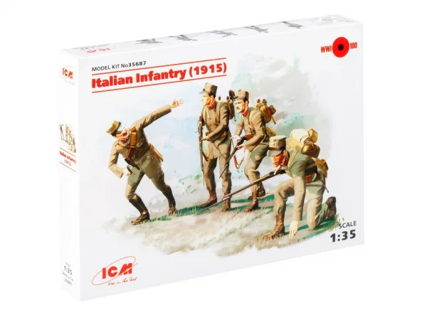 Italian Infantry (1915) (4 figures)