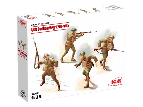 US Infantry (1918) (4 figures)