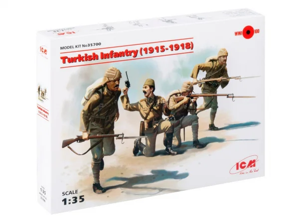 Turkish Infantry (1915-1918) (4 figures)