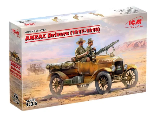 ANZAC Drivers (1917-1918) with 2 Figures