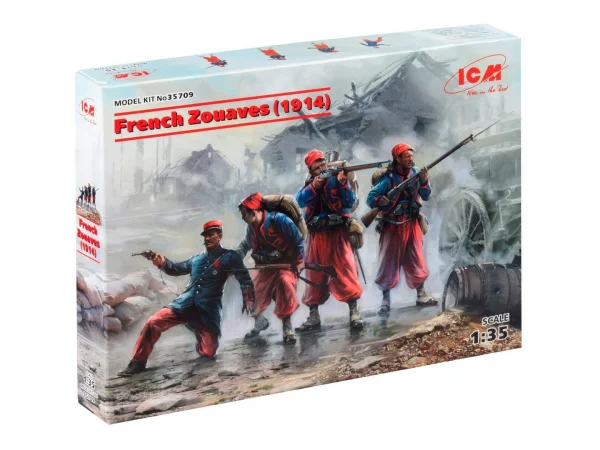 French Zouaves (1914) (4 figures)