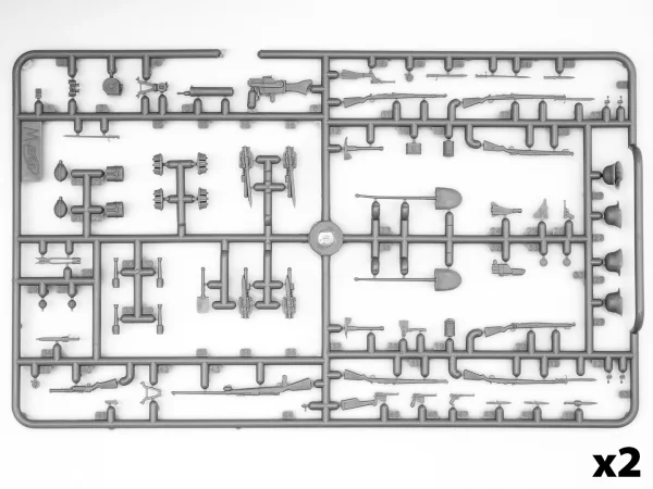 Los - Los - Los - Attacke!German Army Assault Unit (4 Figures)