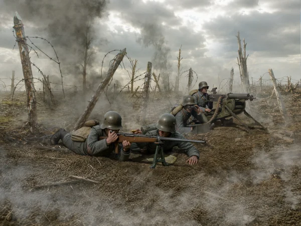 ‘Panzerabwehr - 1918’ German WWI Soldiers (4 Figures)