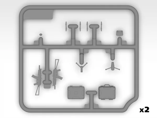 Infantry weapons and chevrons of the Armed Forces of Ukraine