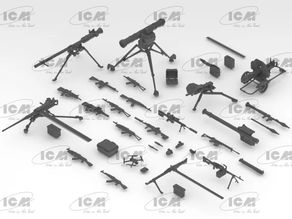 Infantry weapons and chevrons of the Armed Forces of Ukraine
