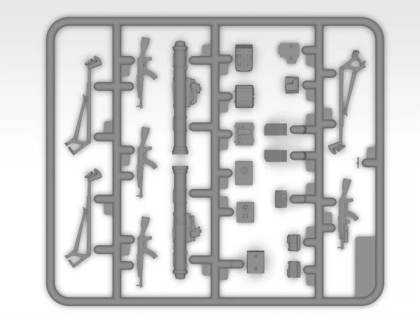 Infantry weapons and chevrons of the Armed Forces of Ukraine