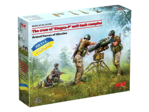 The crew of Stugna-P anti-tank complex
