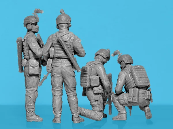 Quietly came - quietly went… - Special Operations Forces of Ukraine (4 figures)