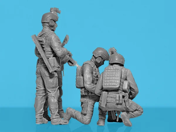 Quietly came - quietly went… - Special Operations Forces of Ukraine (4 figures)