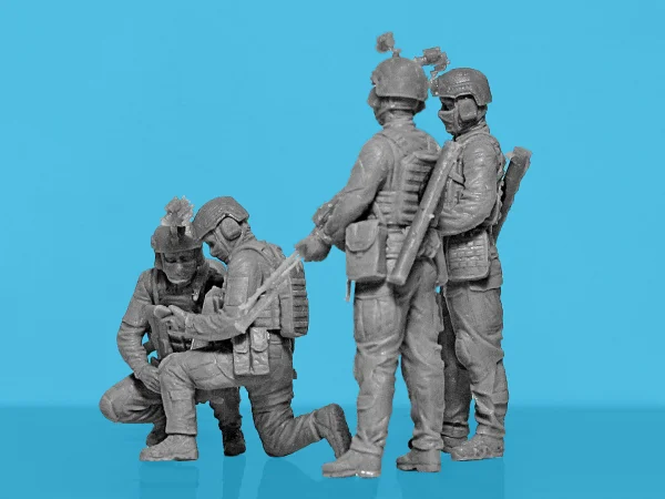 Quietly came - quietly went… - Special Operations Forces of Ukraine (4 figures)