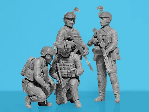 Quietly came - quietly went… - Special Operations Forces of Ukraine (4 figures)