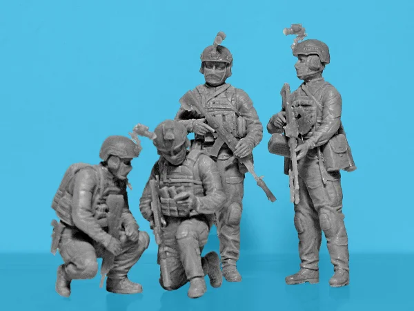 Quietly came - quietly went… - Special Operations Forces of Ukraine (4 figures)