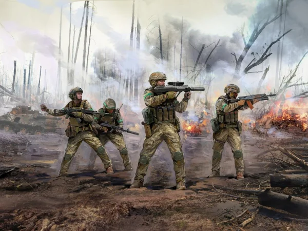 Always the first - Air Assault Troops of the Armed Forces of Ukraine (4 figures)
