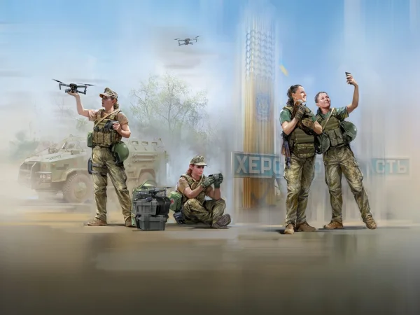 War has no gender. Female servicemen of the Armed Forces of Ukraine — image 1 of 14