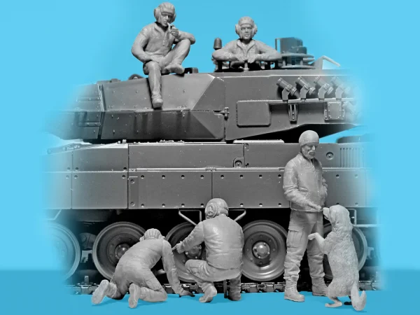 Leopard crew of the Armed Forces of Ukraine
