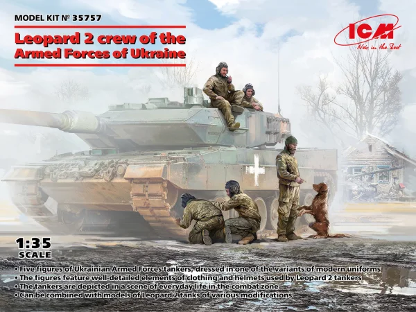 Leopard crew of the Armed Forces of Ukraine