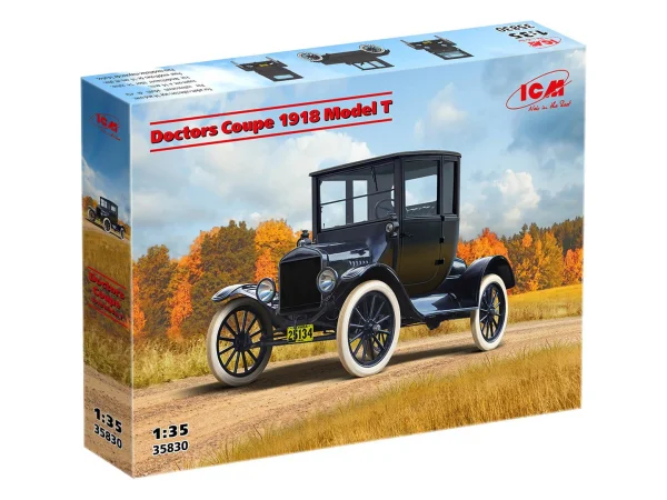 Doctors Coupe 1917 Model T - American Car (100% new moulds)