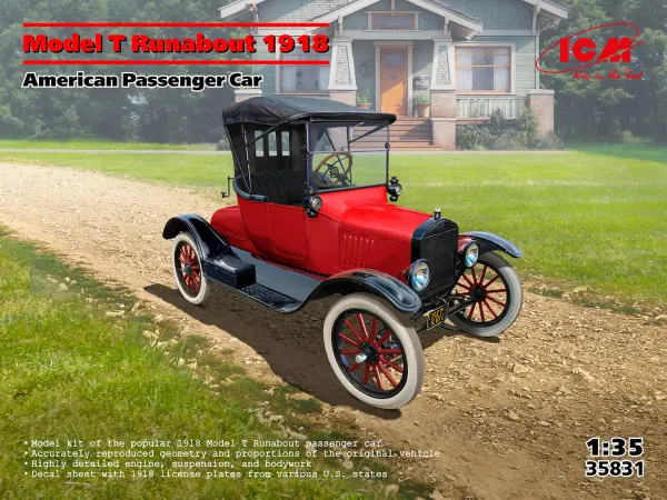 Ford Model T Runabout 1918 American Passenger Car &mdash; image 2 of 9