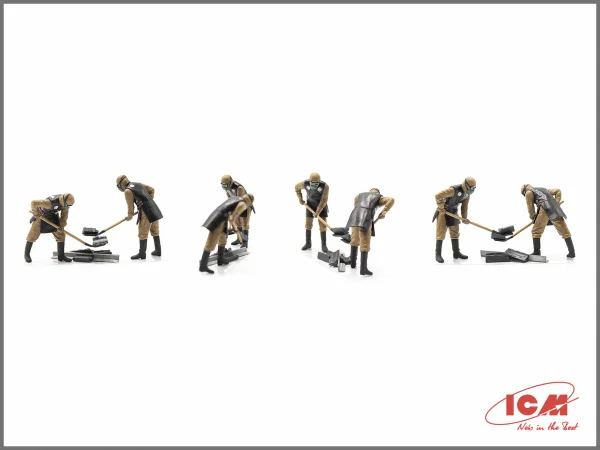 Chernobyl #3 Rubble Cleaners (5 Figures)