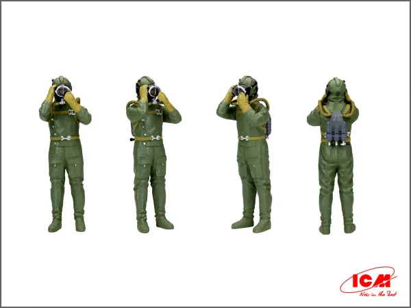 Chernobyl #6 Feat of Divers (3 Figures)