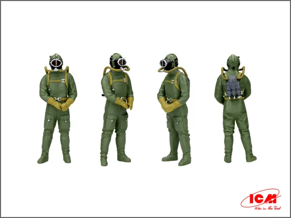 Chernobyl #6 Feat of Divers (3 Figures)