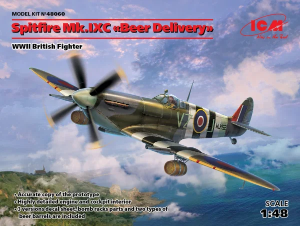 Spitfire Mk.IXC Beer Delivery - WWII British Fighter