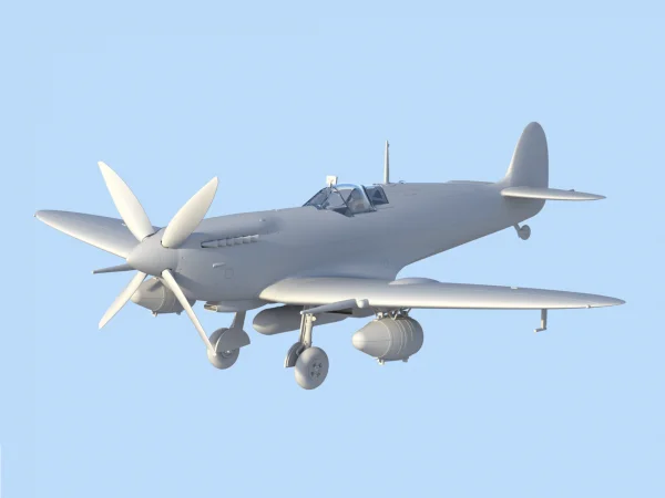 Spitfire Mk.IXC Beer Delivery - WWII British Fighter