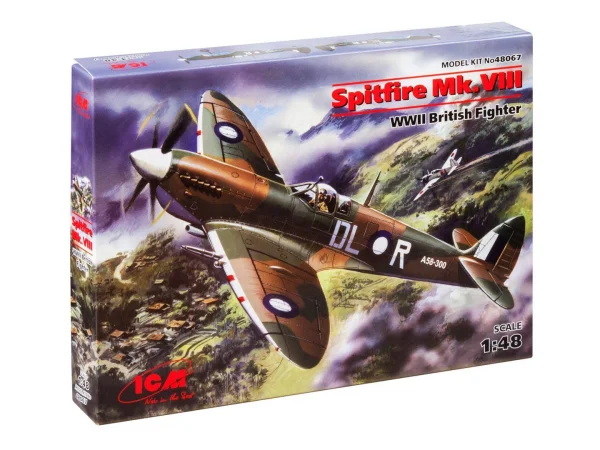 Spitfire Mk.VIII - WWII British Fighter