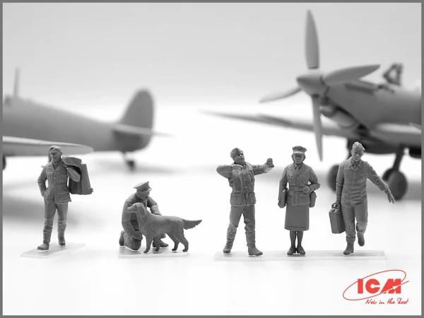 RAF Pilots & Ground Personnel (1939-1945) 7 Figures