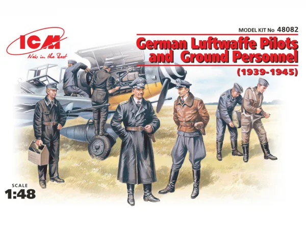 German Luftwaffe Pilots & Ground Personnel (1939-1945) 7 Figures