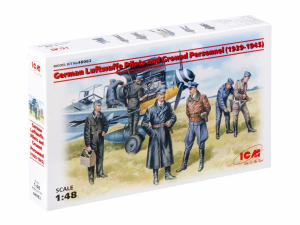 German Luftwaffe Pilots & Ground Personnel (1939-1945) 7 Figures