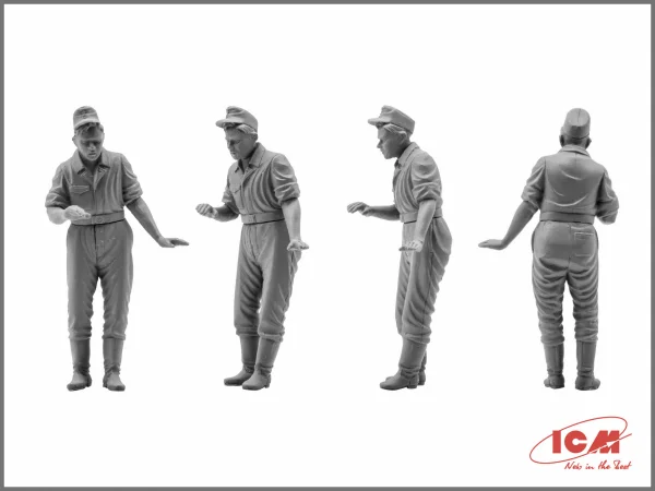 German Luftwaffe Pilots & Ground Personnel (1939-1945) 7 Figures