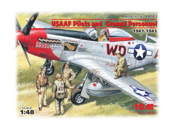 USAAF Pilots & Ground Personnel (1941-1945) 5 Figures